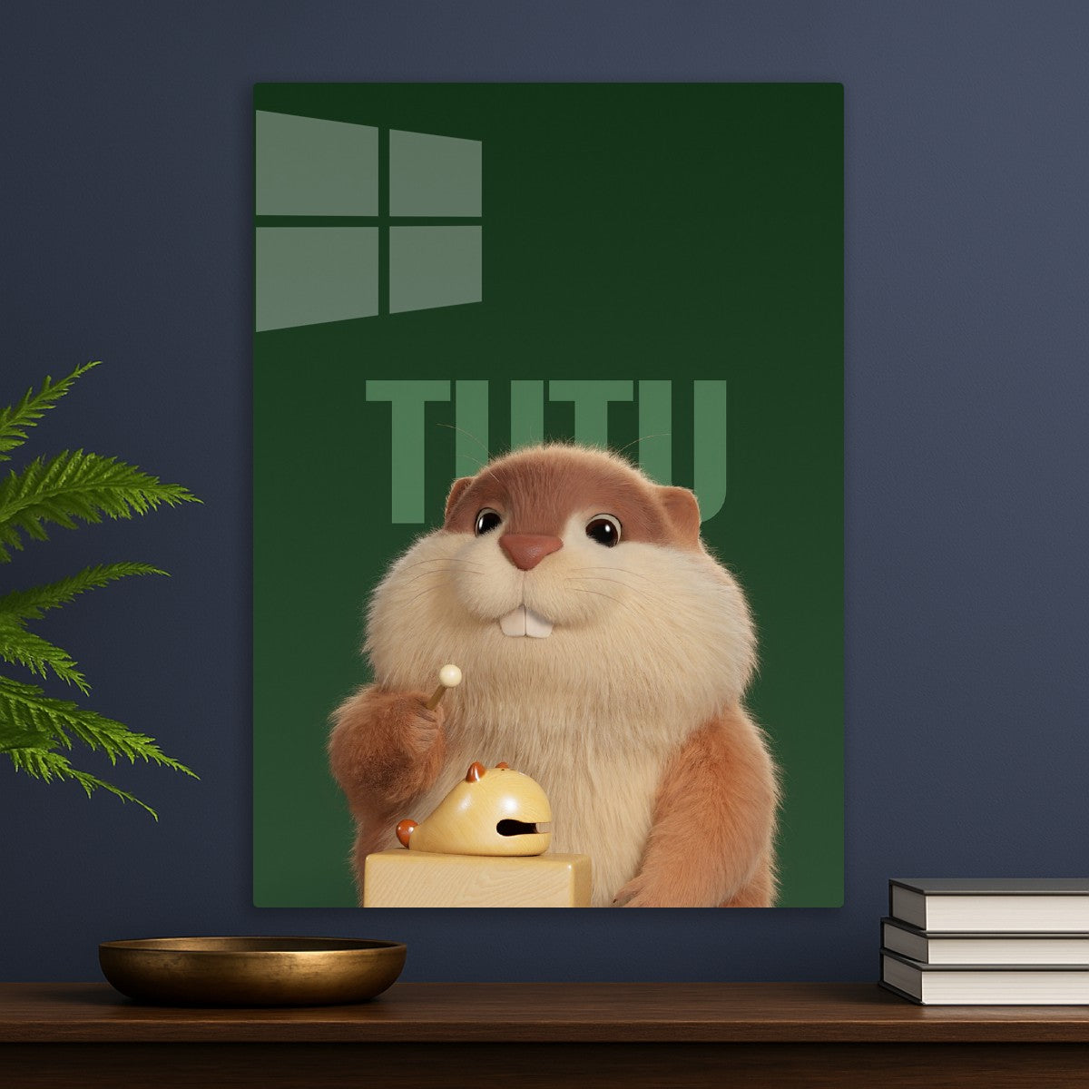 Cute beaver