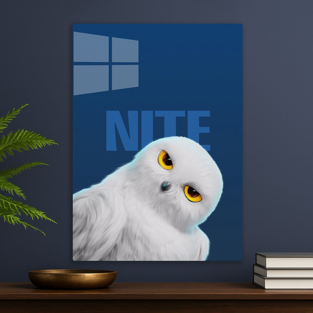 Cute White Owl