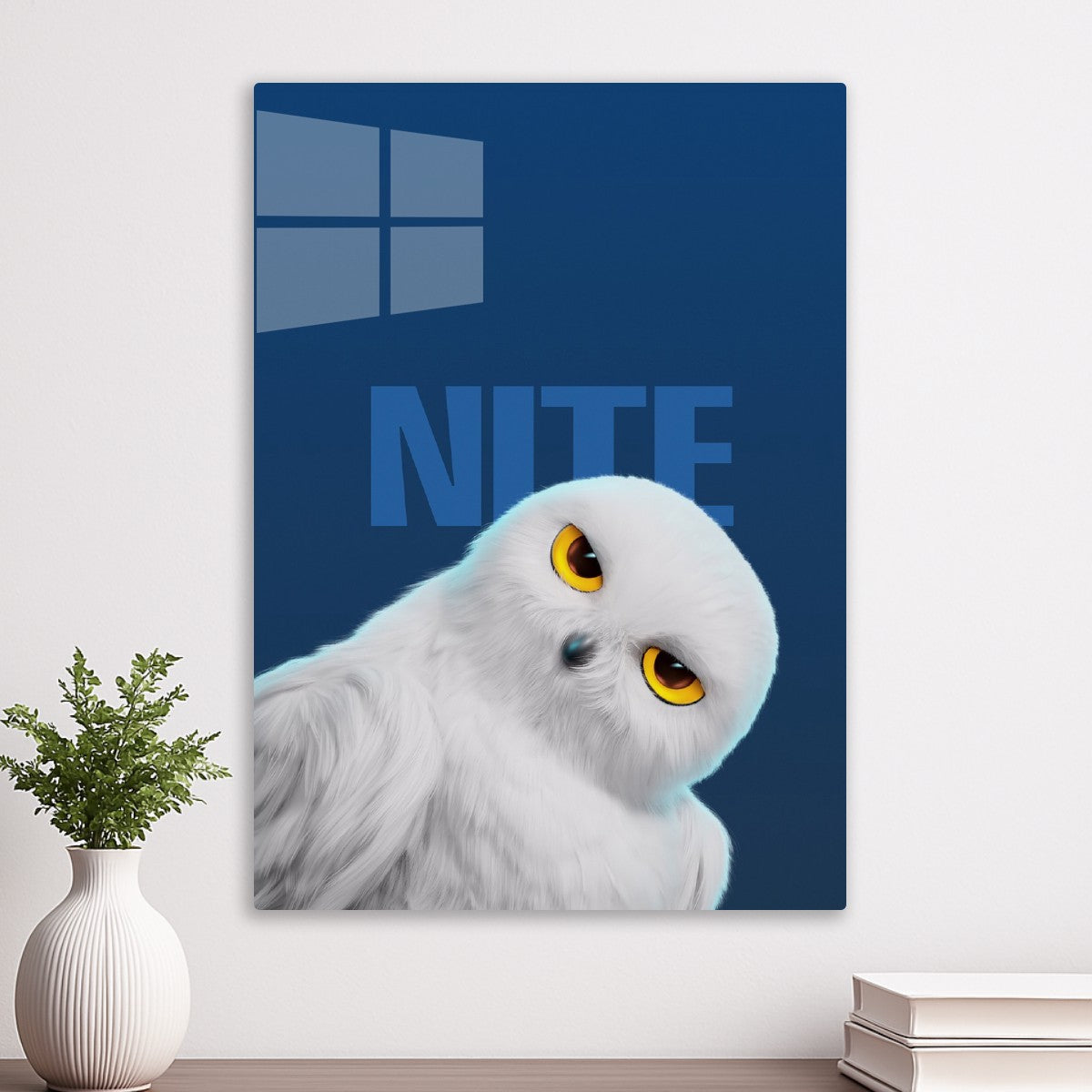 Cute White Owl