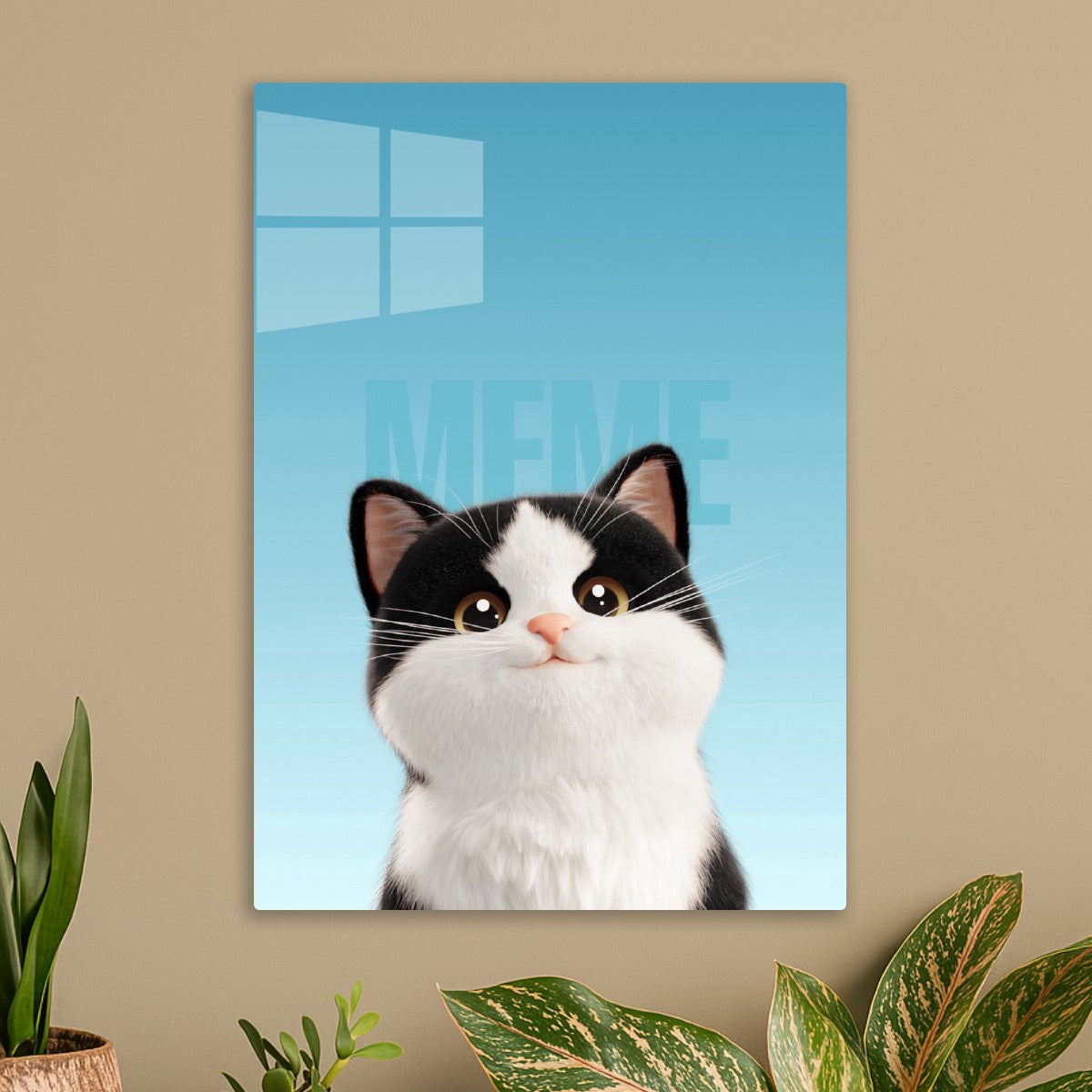 Cute cartoon cat