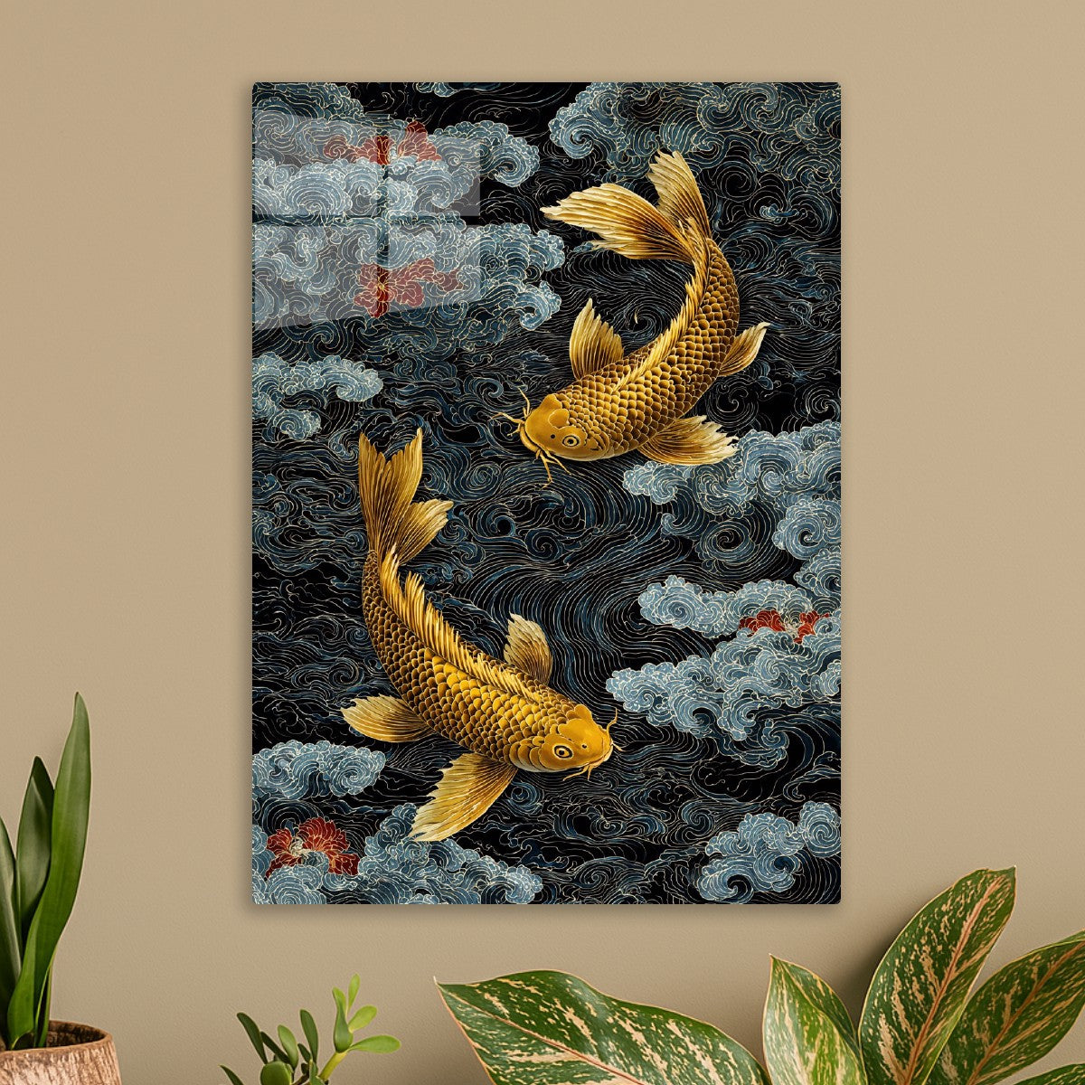 Golden Koi Harmony