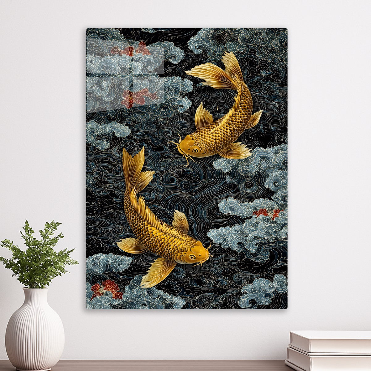 Golden Koi Harmony