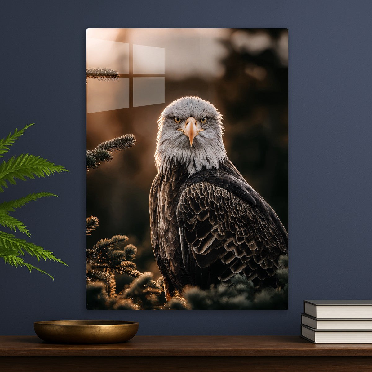 Regal Eagle in the Pines