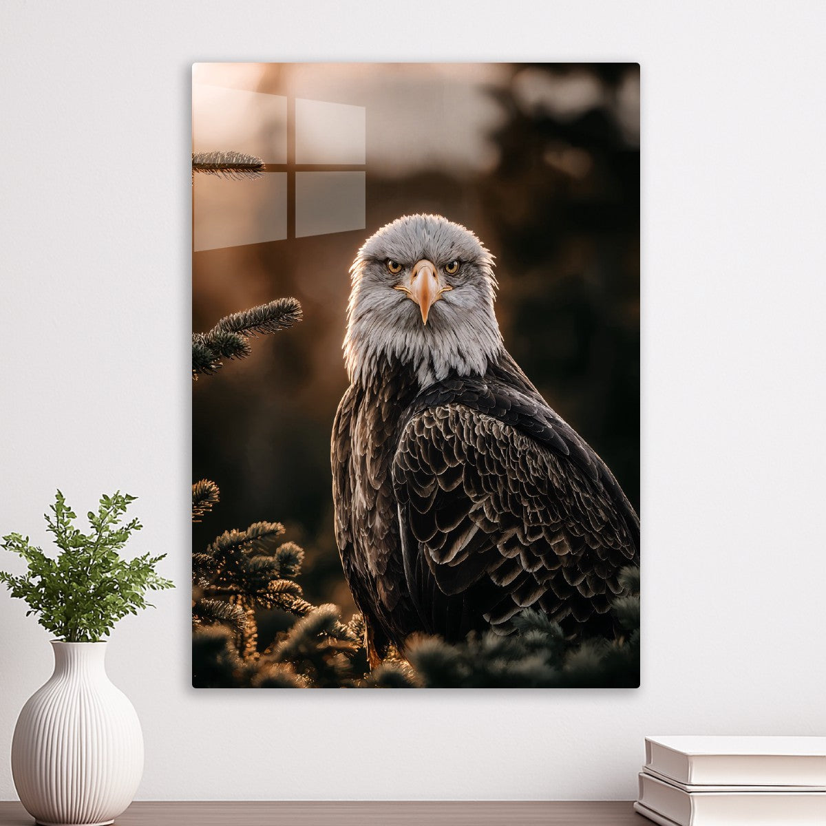 Regal Eagle in the Pines