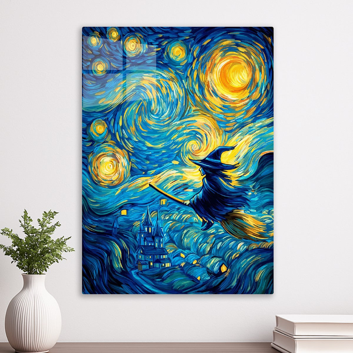 Witch in the Starry Sky