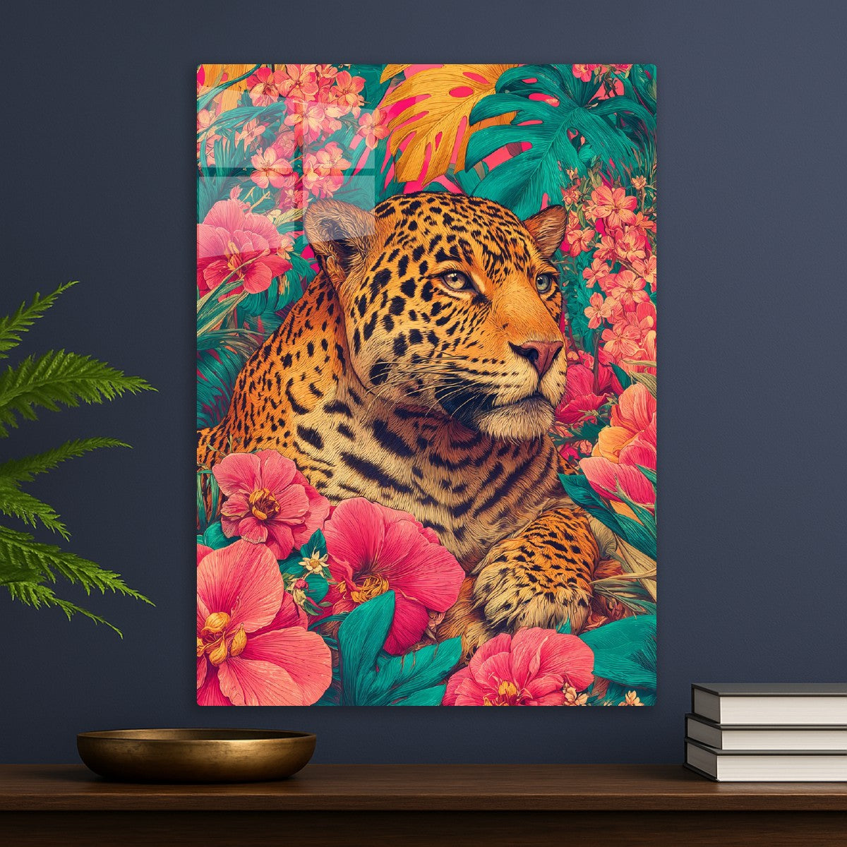 Jaguar in Paradise Bloom