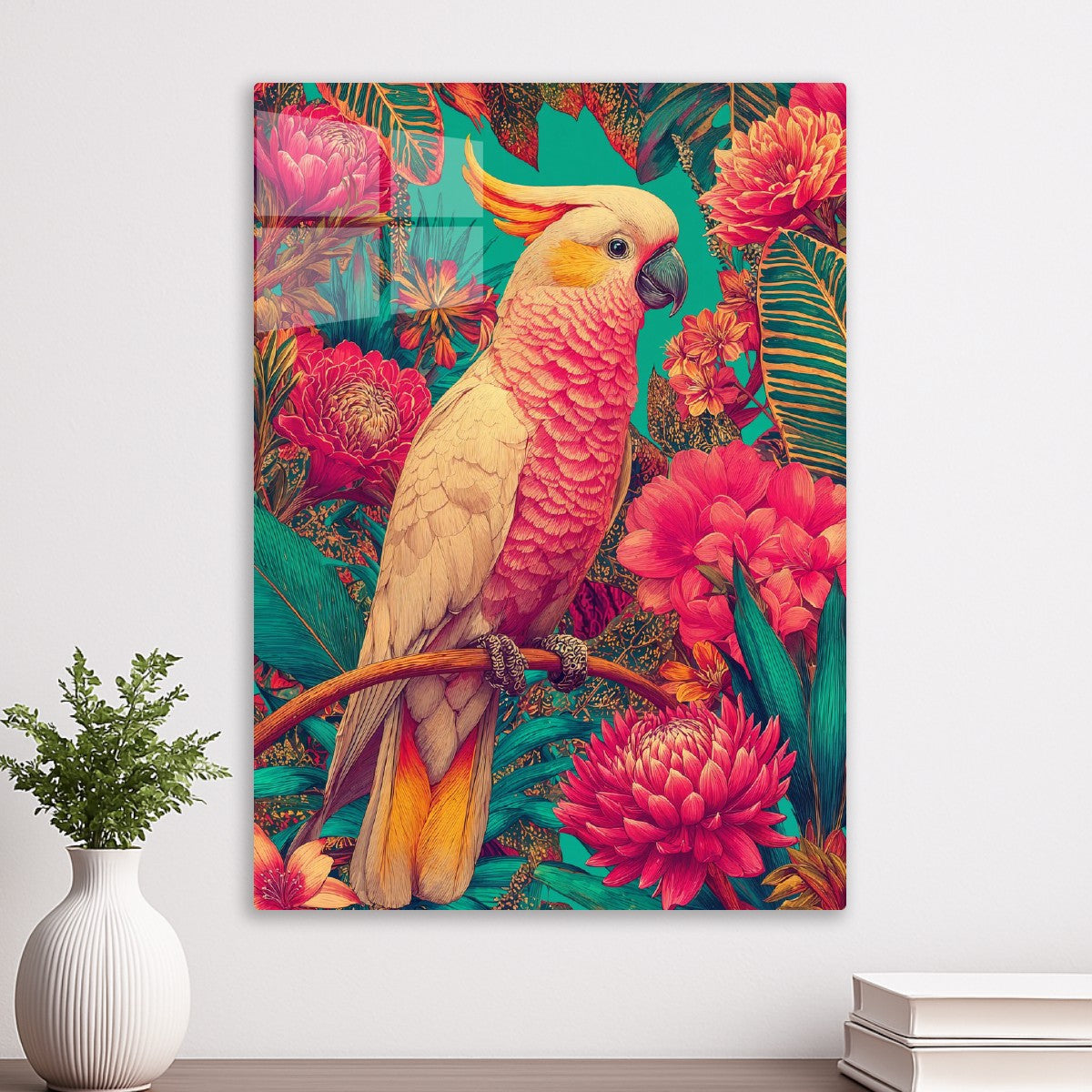 Blush Cockatoo in Bloom
