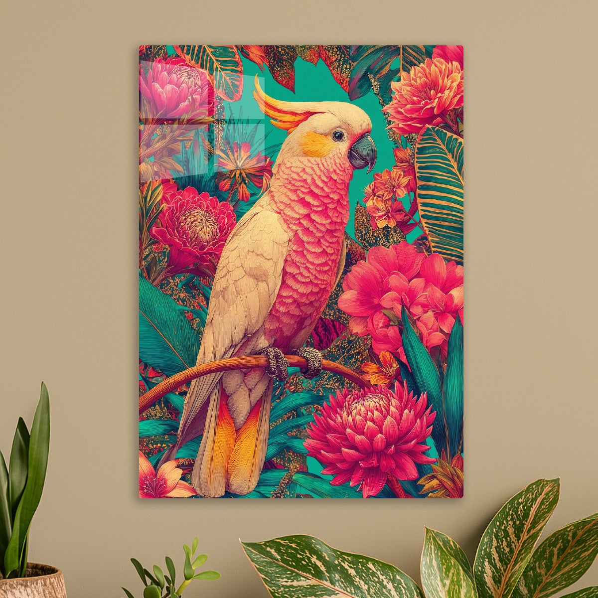 Blush Cockatoo in Bloom
