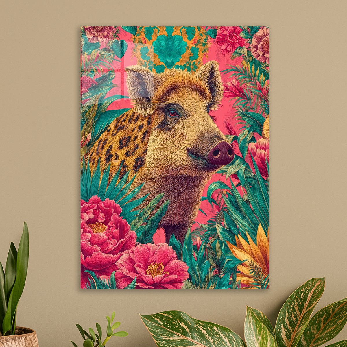 Blossomed Boar in Paradise