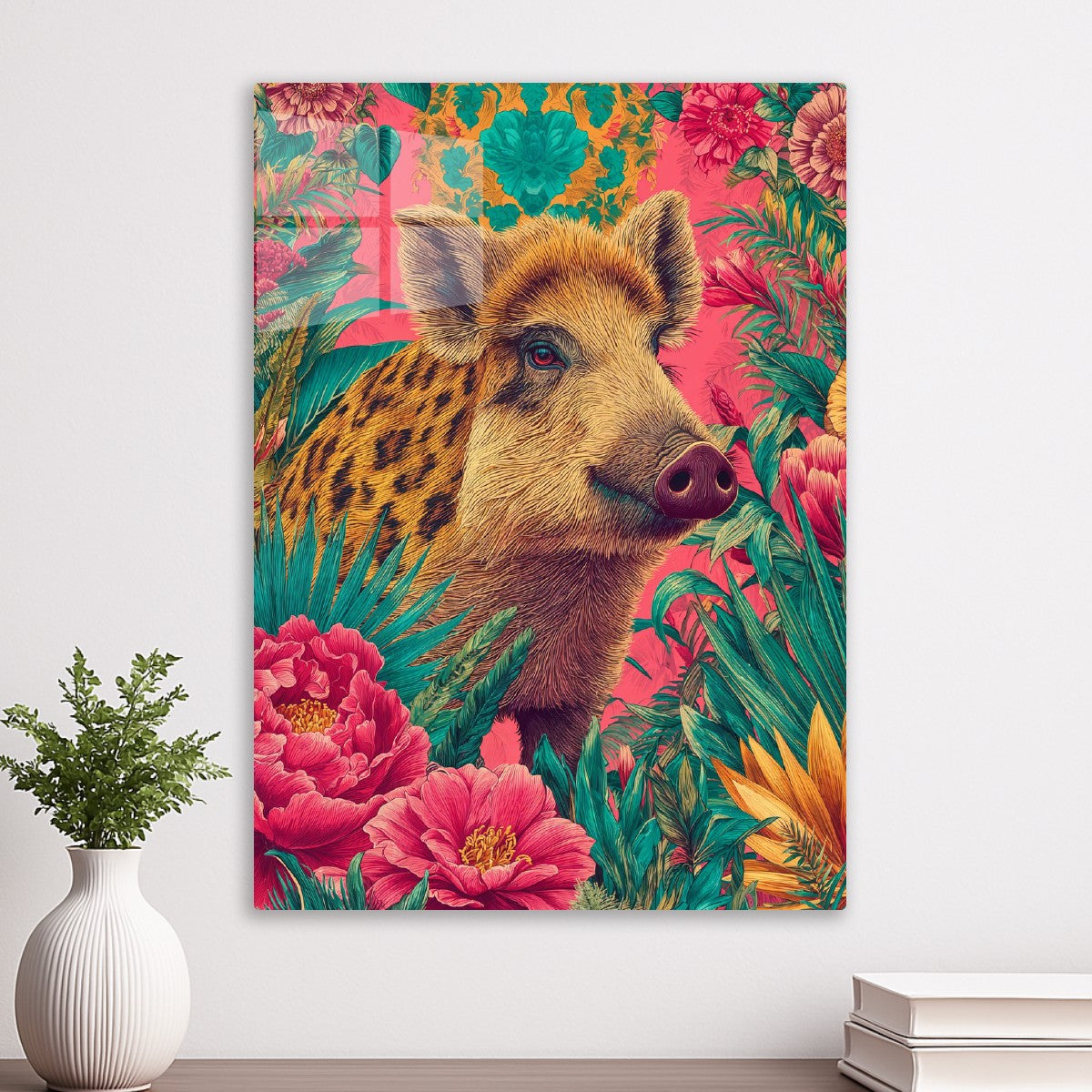 Blossomed Boar in Paradise