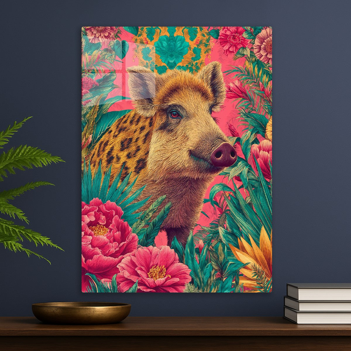 Blossomed Boar in Paradise