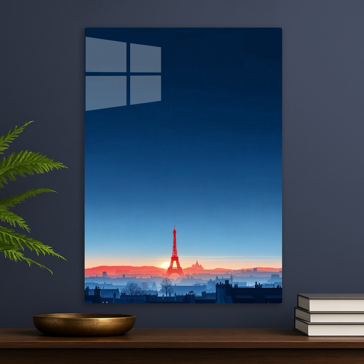 Paris Skyline Glow