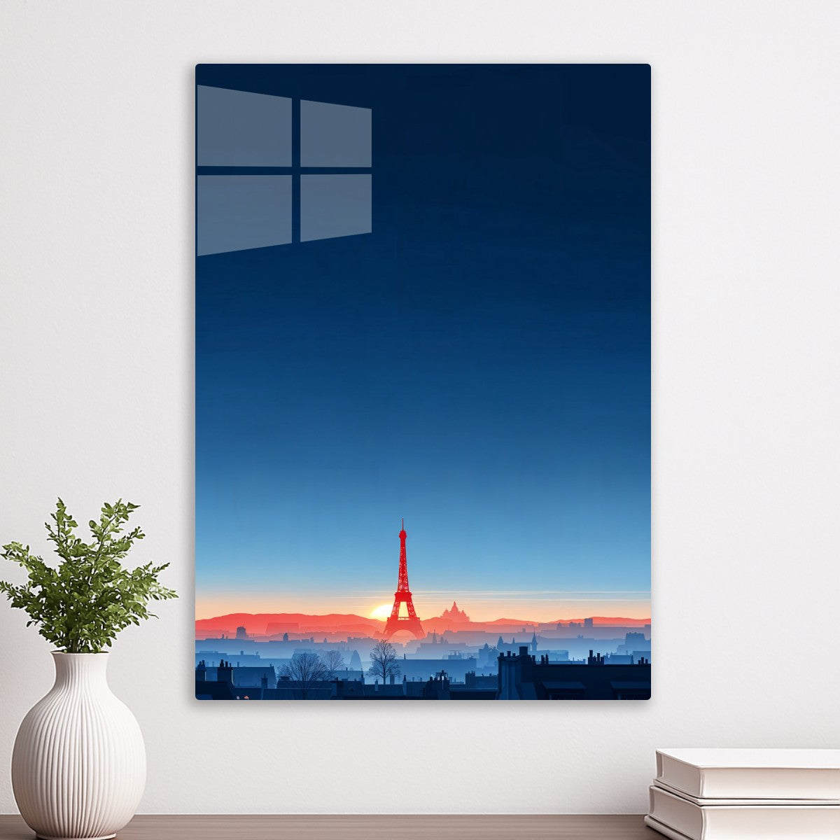 Paris Skyline Glow