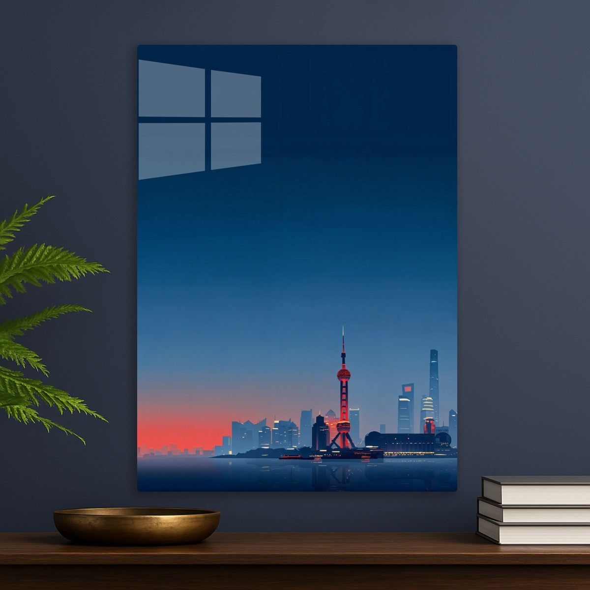 Shanghai Skyline Dusk