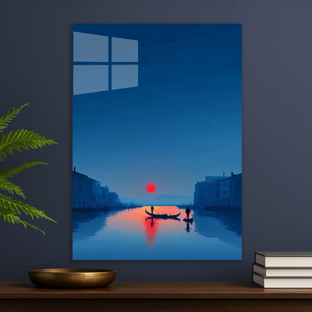 Venice Gondola at Sunset