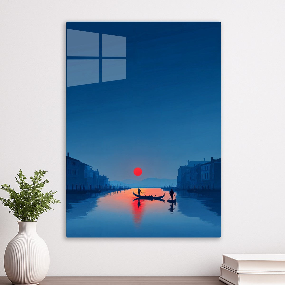 Venice Gondola at Sunset