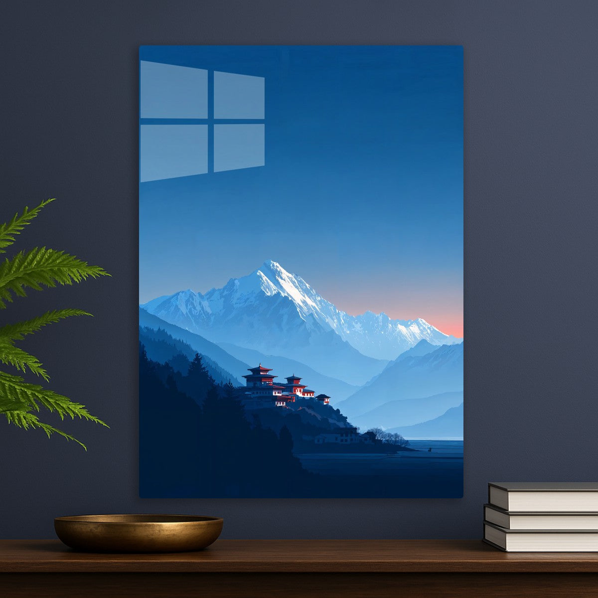 Temple in the Snowy Mountains