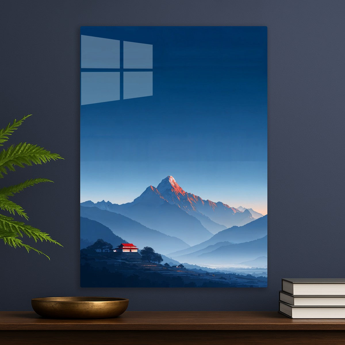 Temple Beneath Crimson Peaks