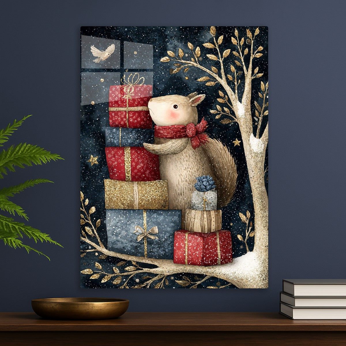 Christmas Squirrel Magic