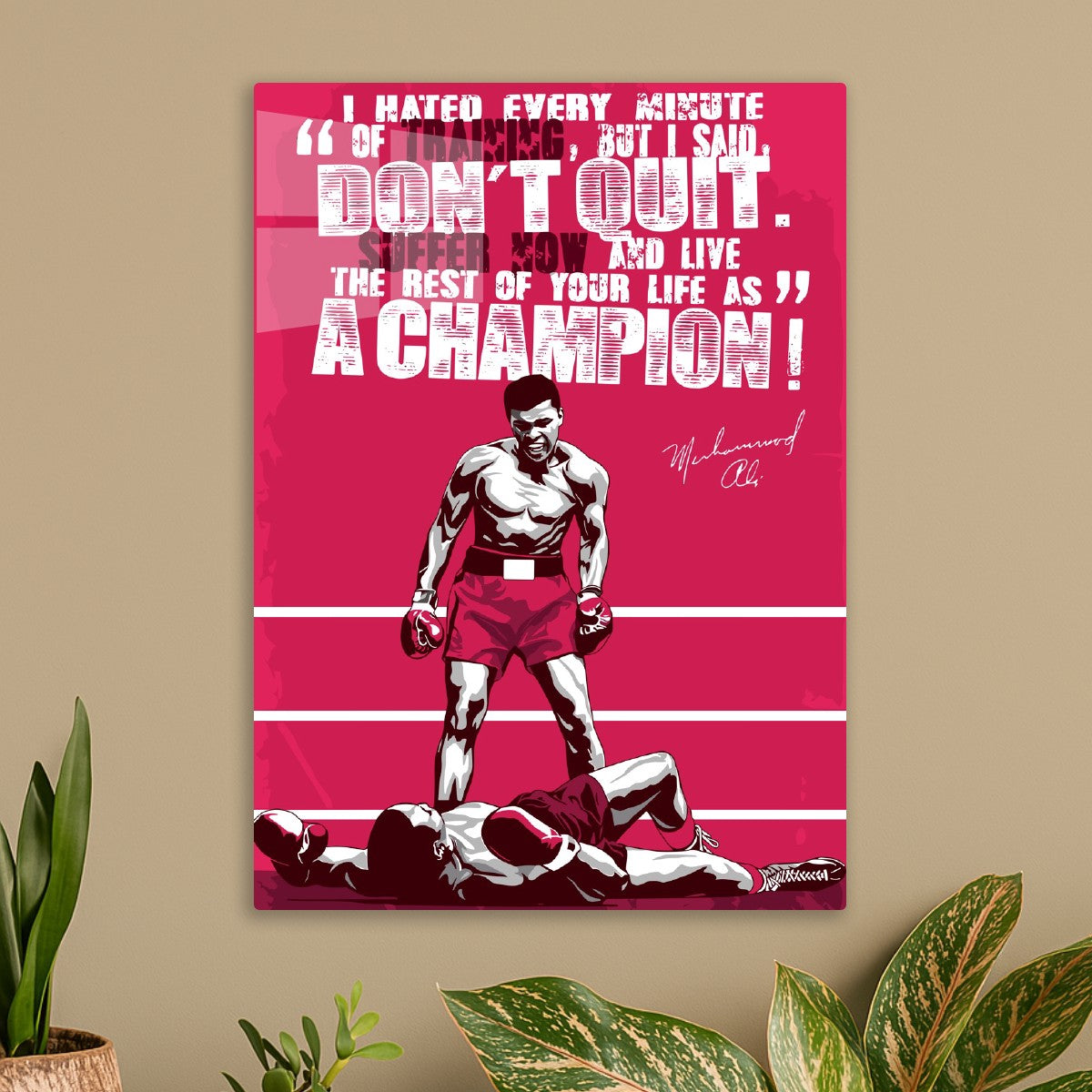 Boxing Champion Muhammad Ali quote