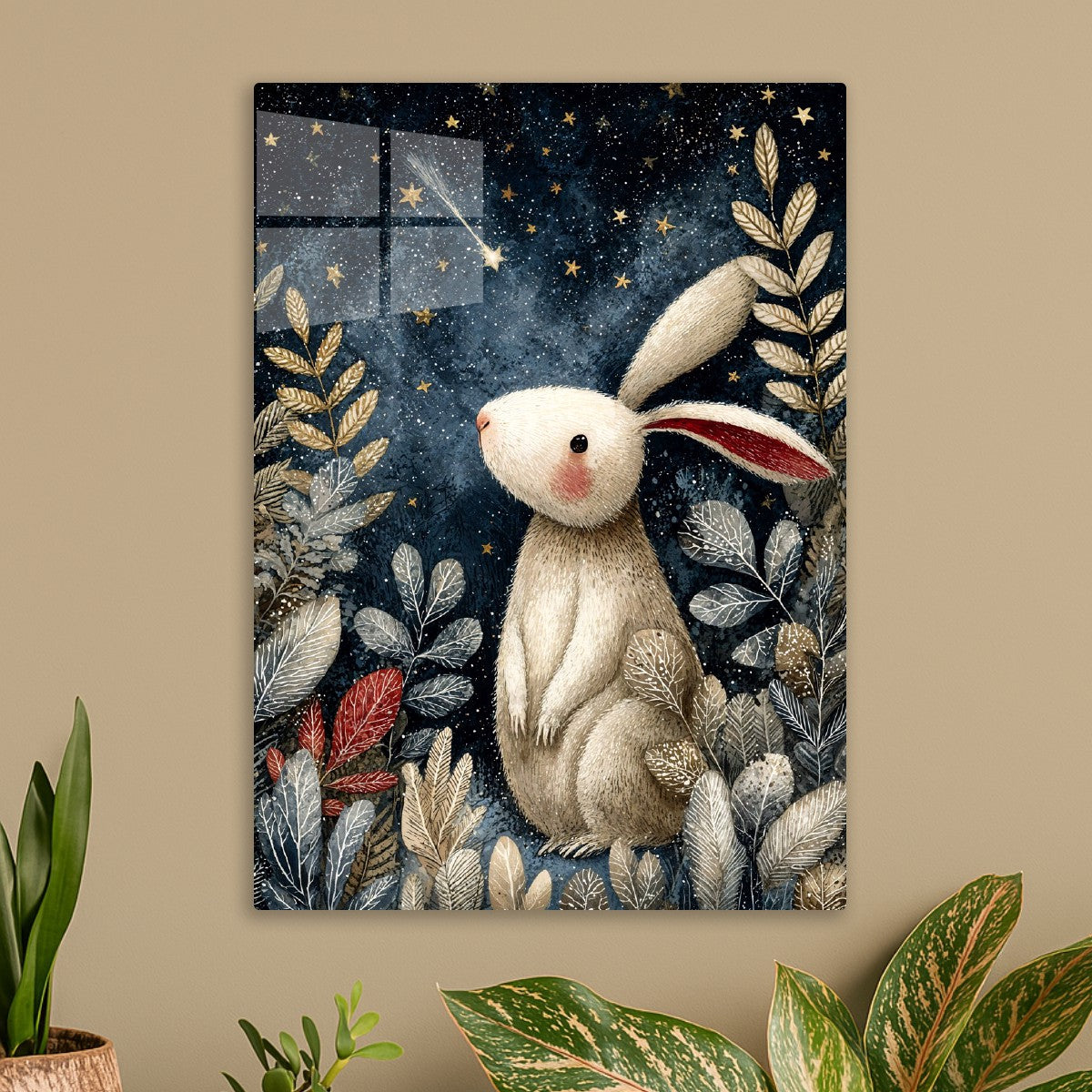 Bunny Starry Night Wish