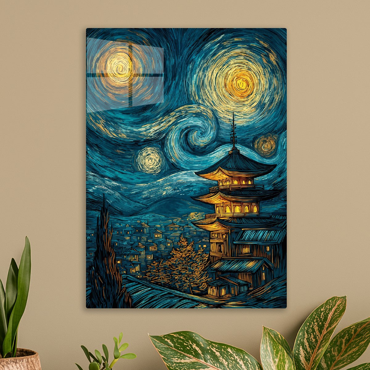 Starry Pagoda Nightscape