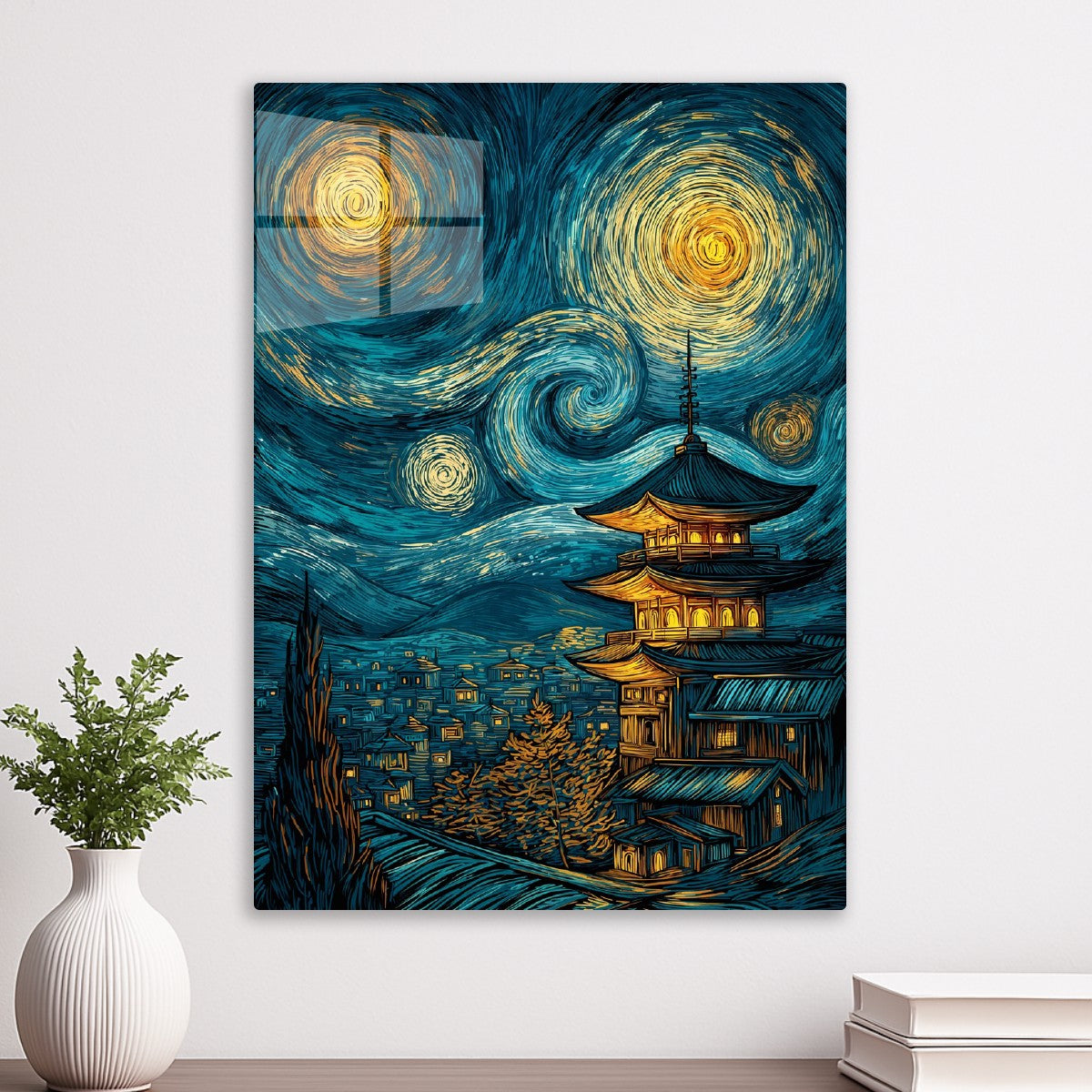 Starry Pagoda Nightscape