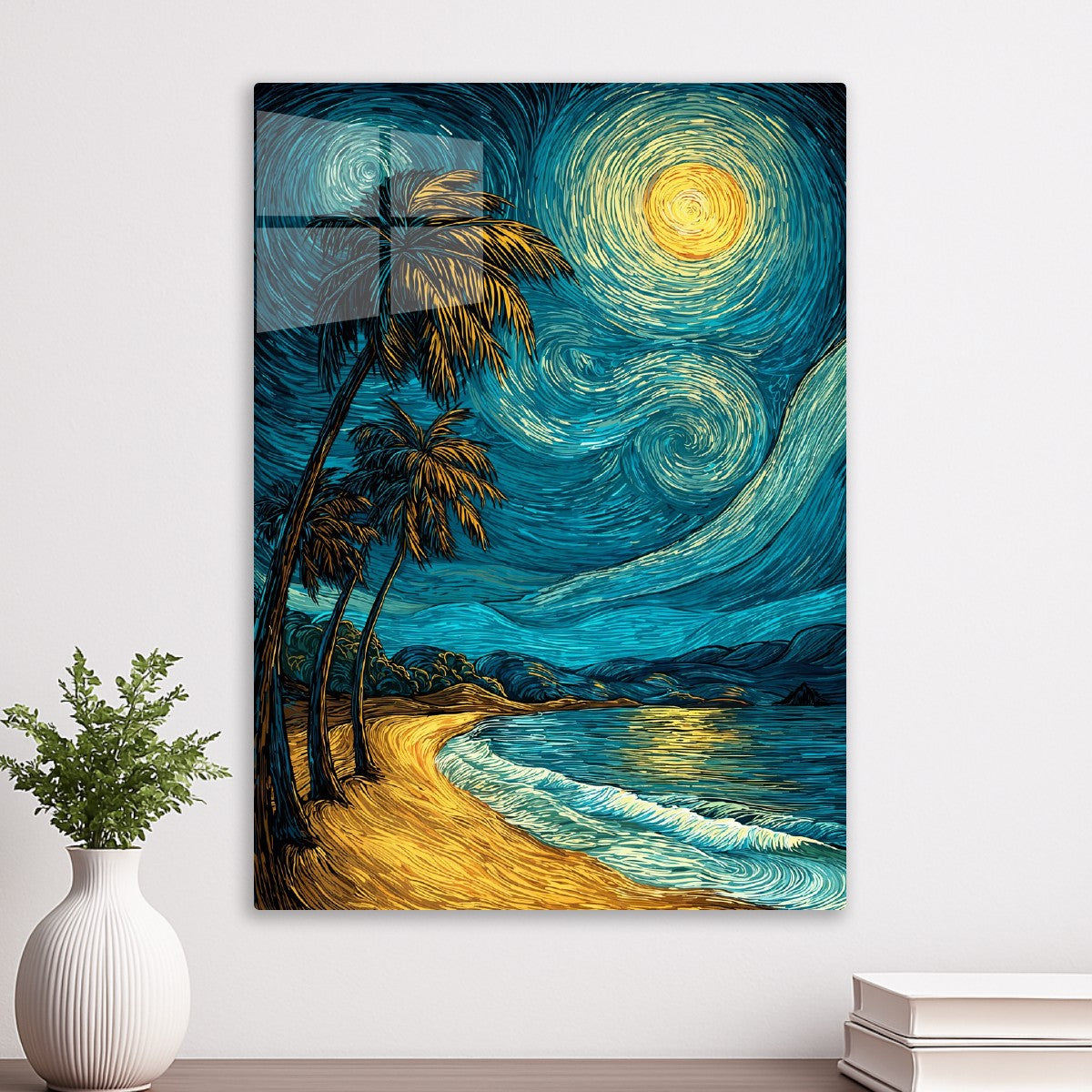 Starry Beach Serenity