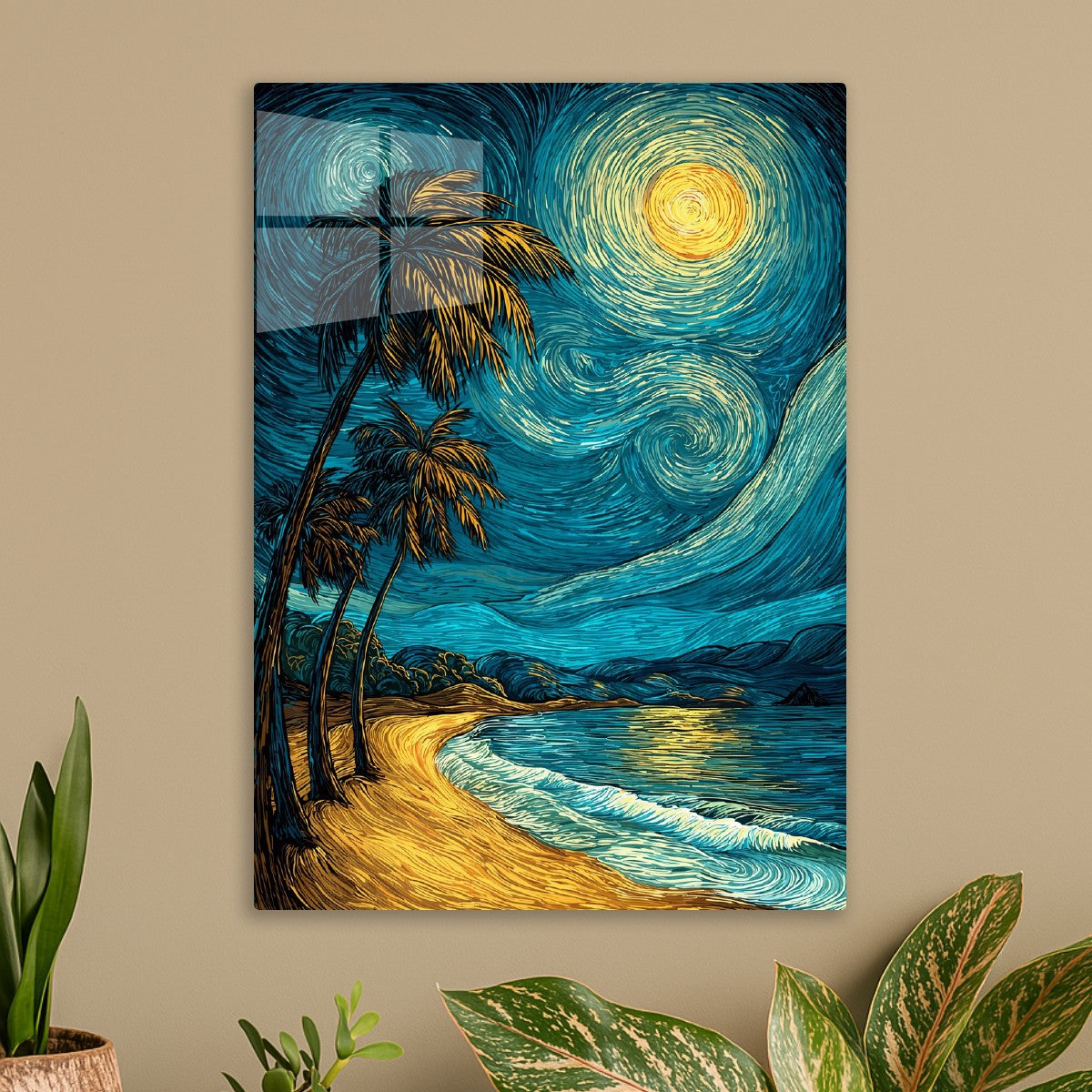 Starry Beach Serenity