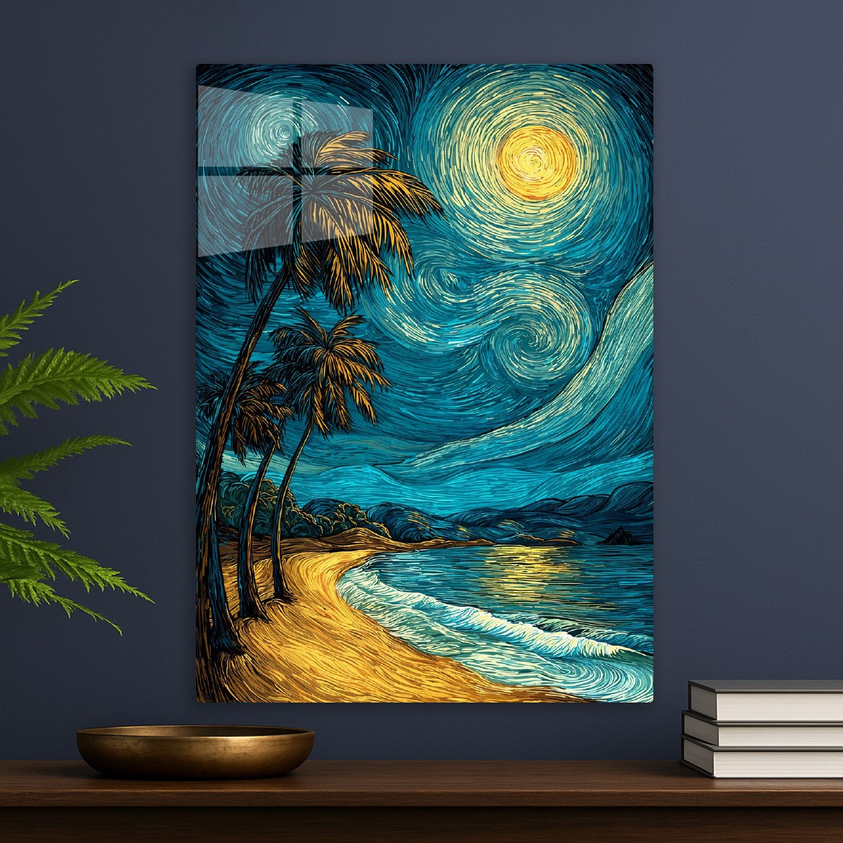 Starry Beach Serenity