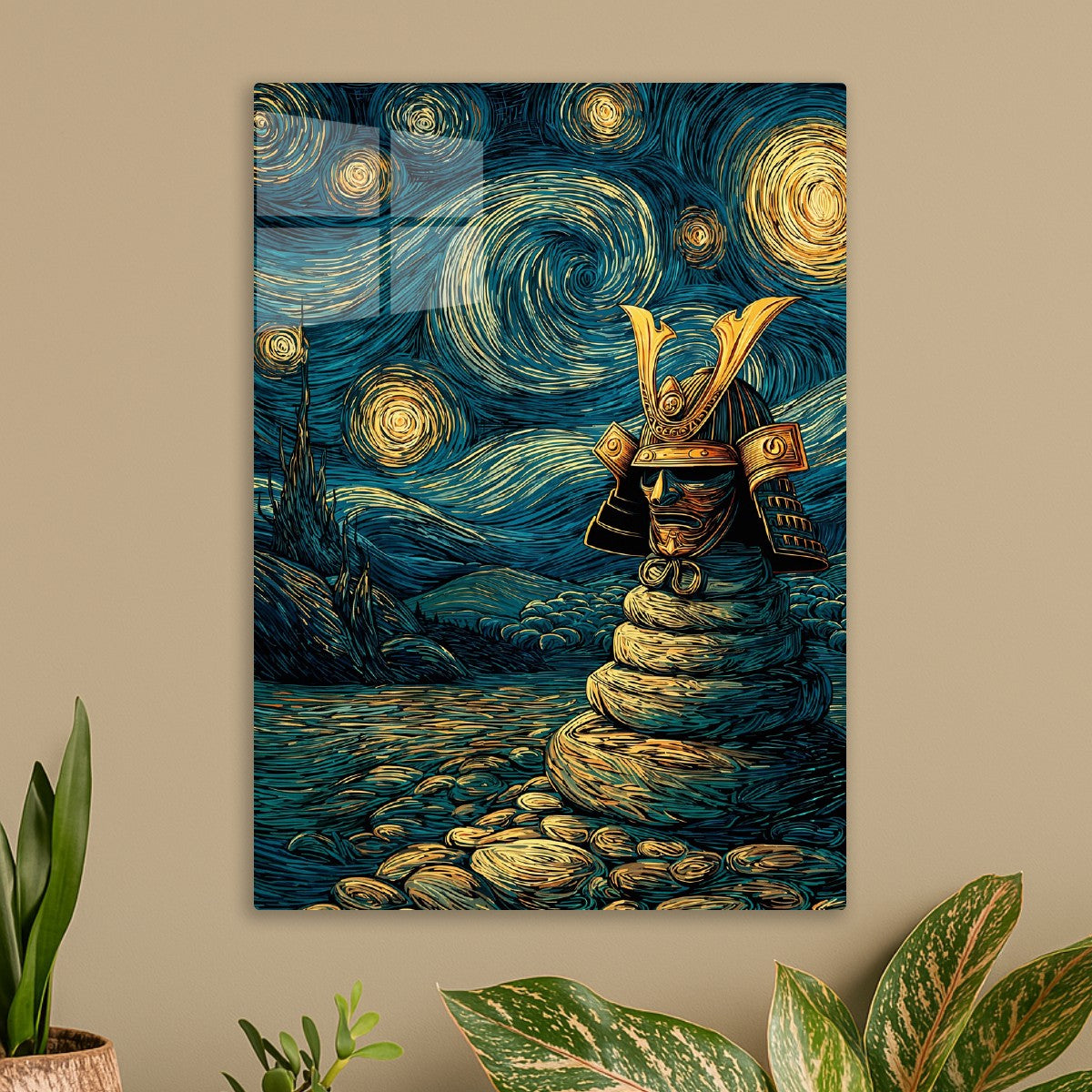 Samurai Under Starry Sky