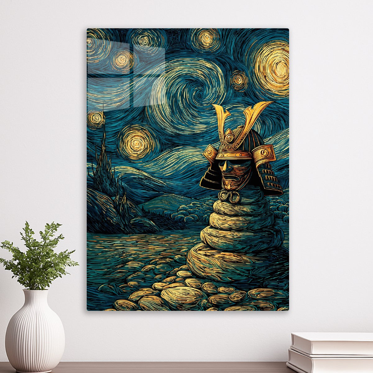 Samurai Under Starry Sky