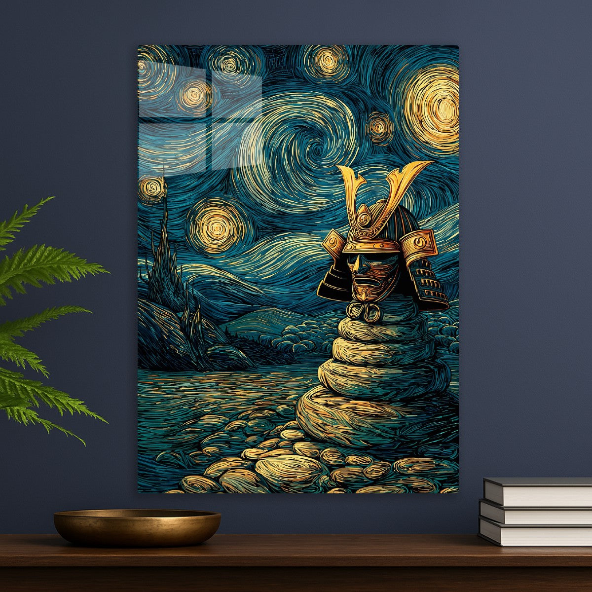 Samurai Under Starry Sky