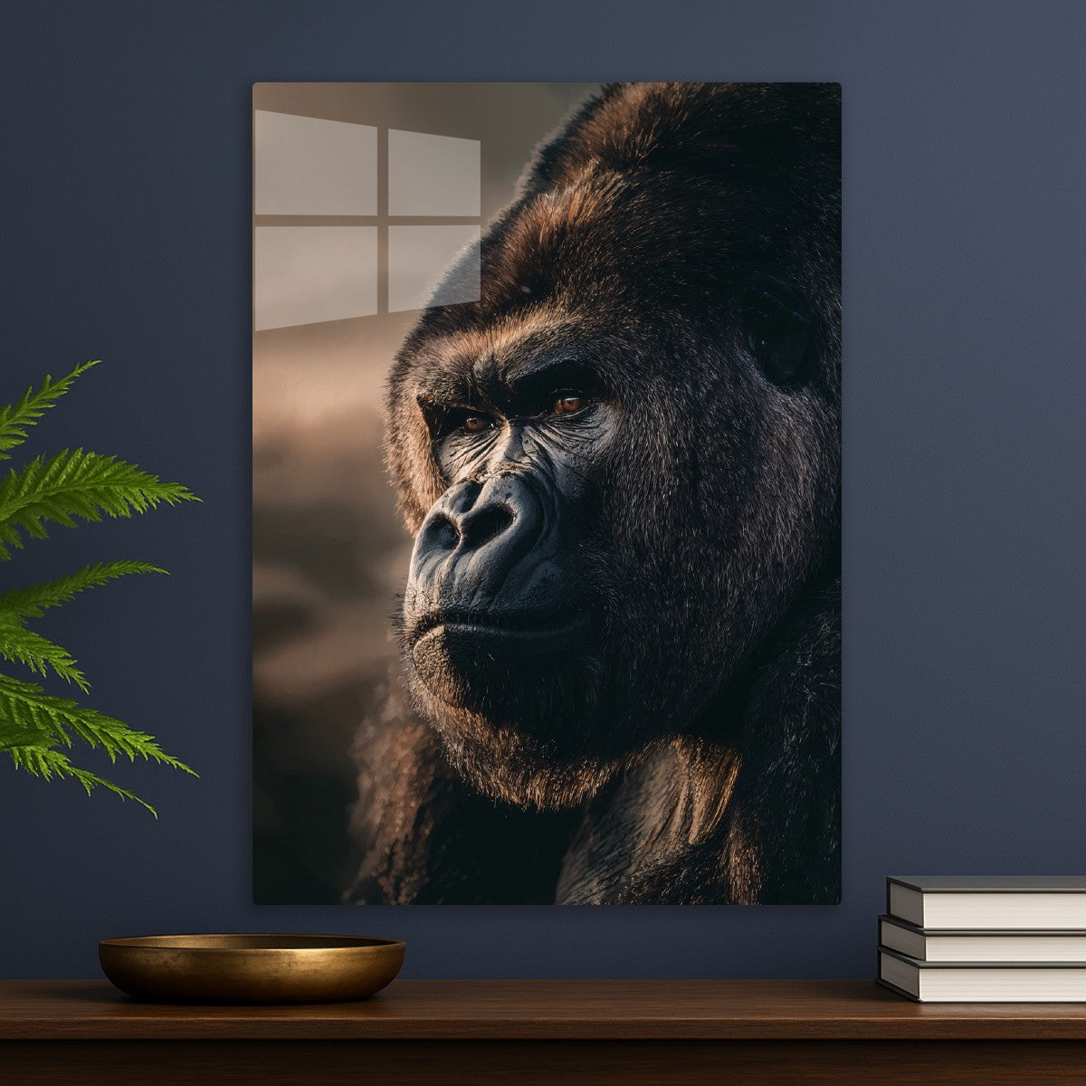 Gorilla in Golden Light