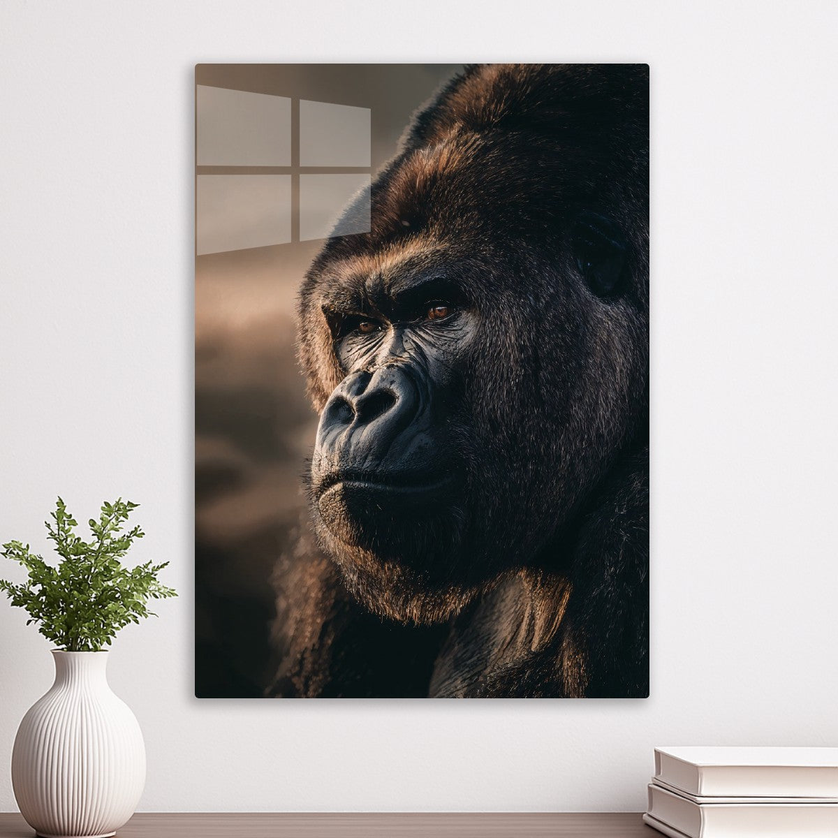 Gorilla in Golden Light