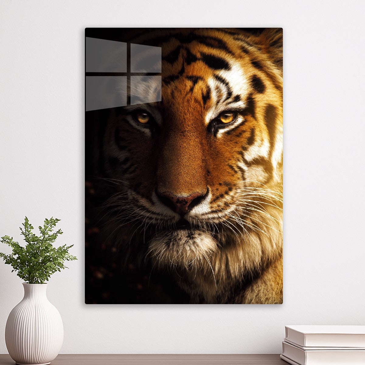 wild tiger face