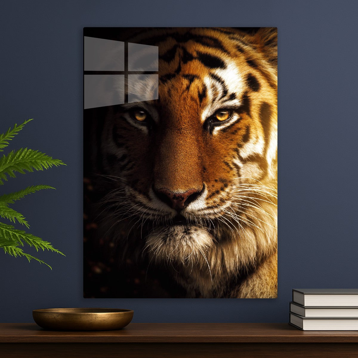 wild tiger face