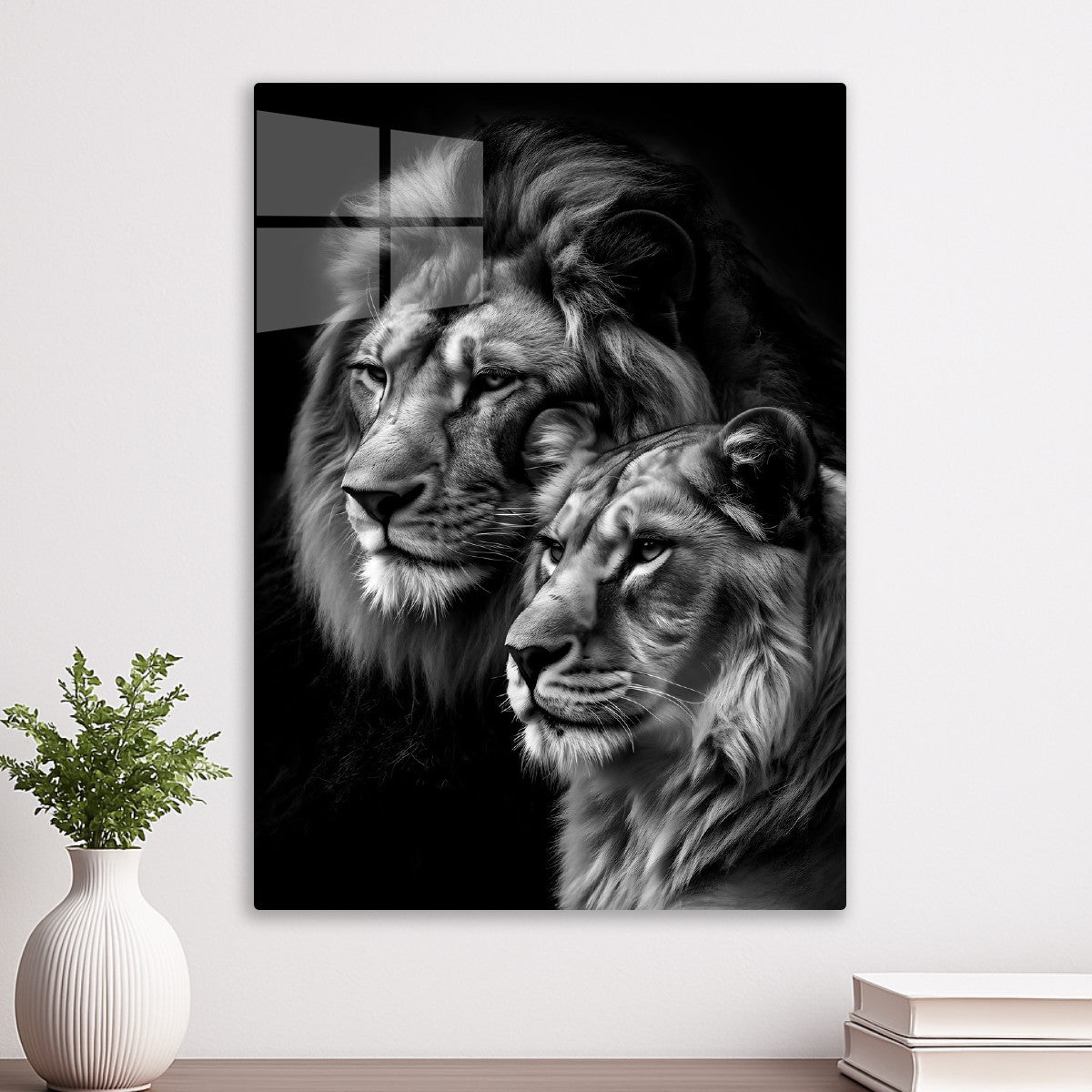 Lions love art