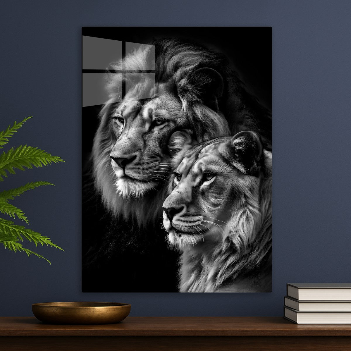 Lions love art