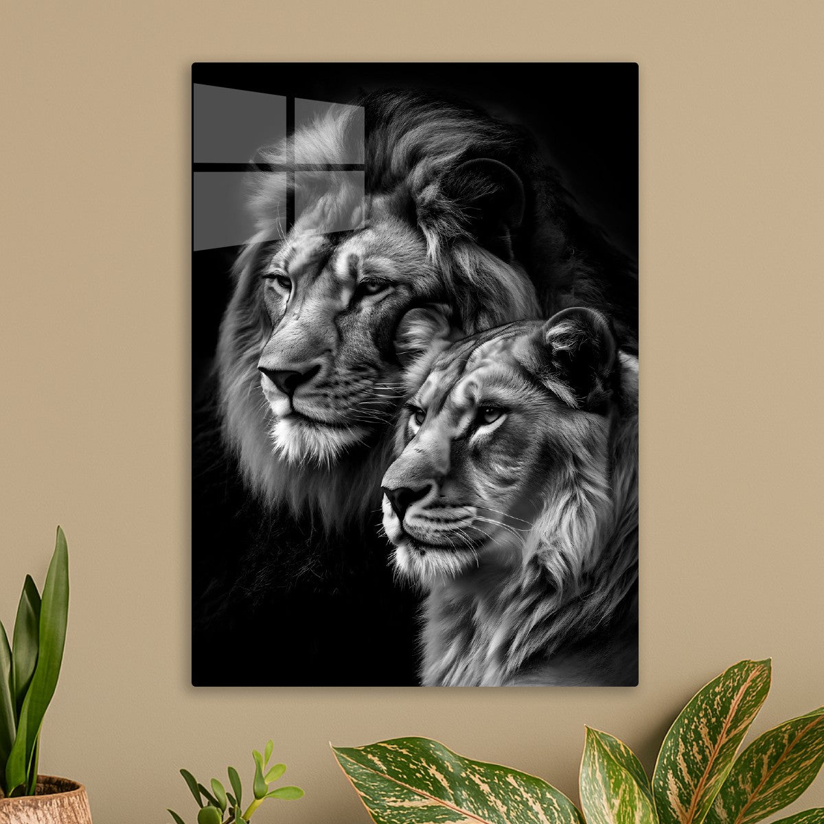 Lions love art