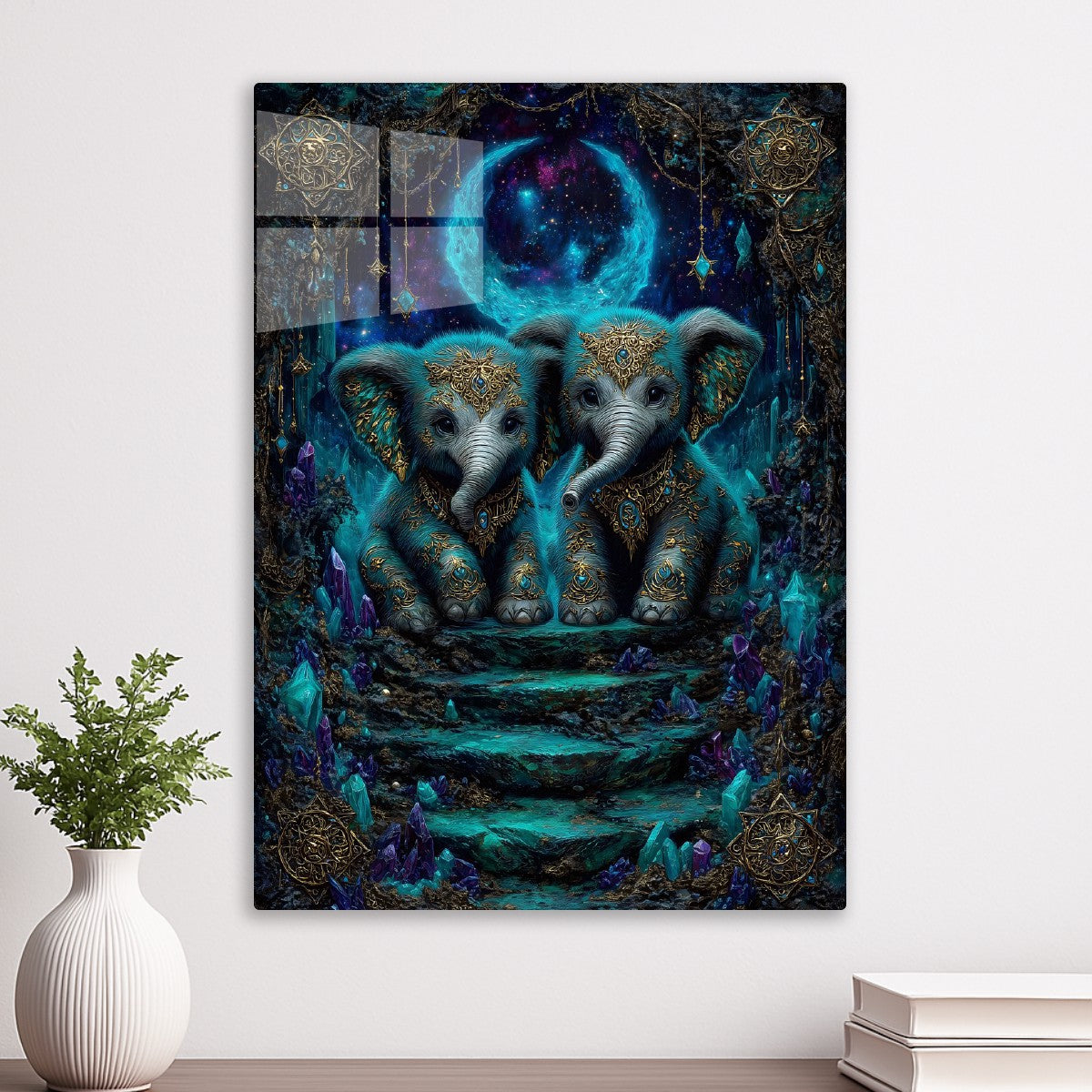 Mystical Elephant Guardians