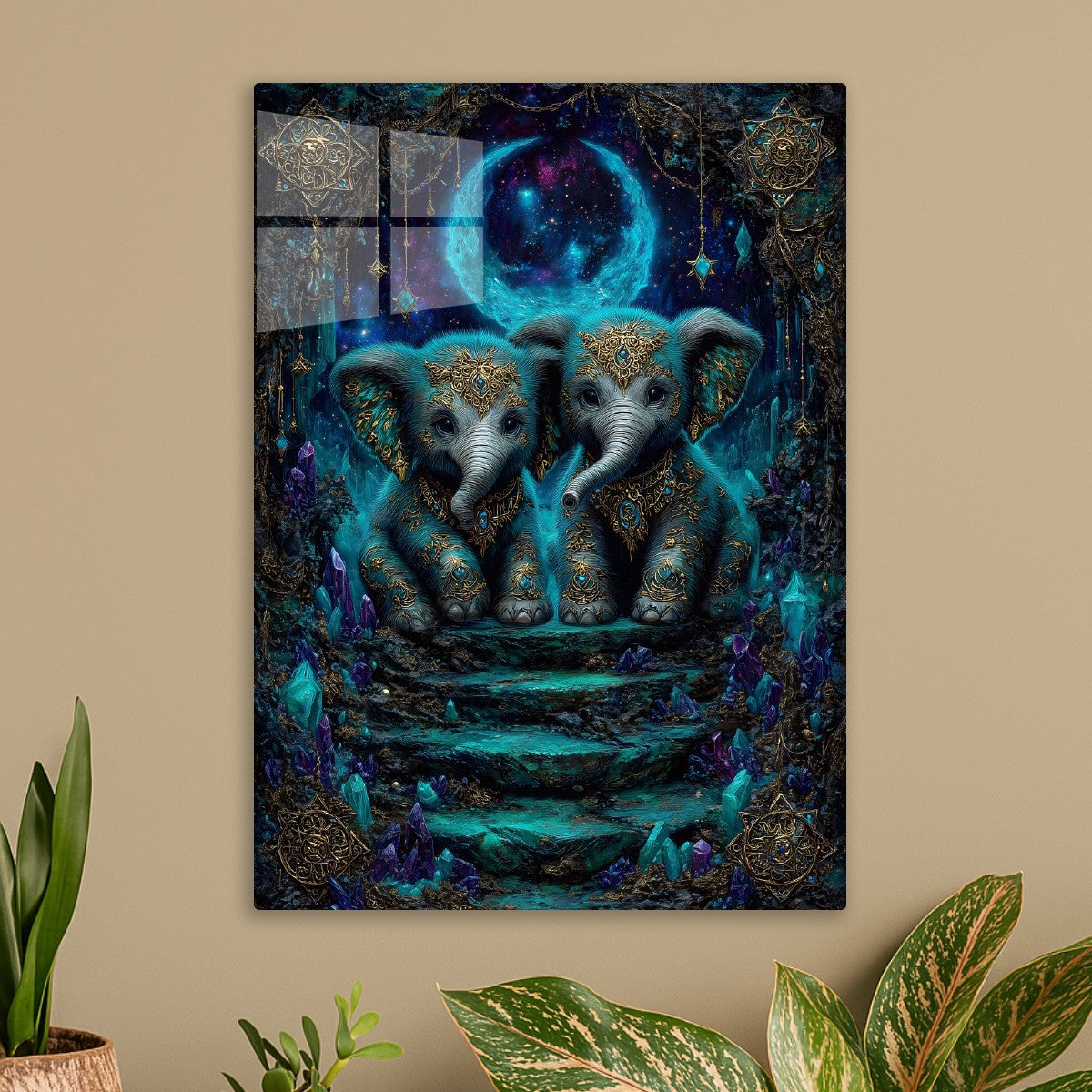 Mystical Elephant Guardians