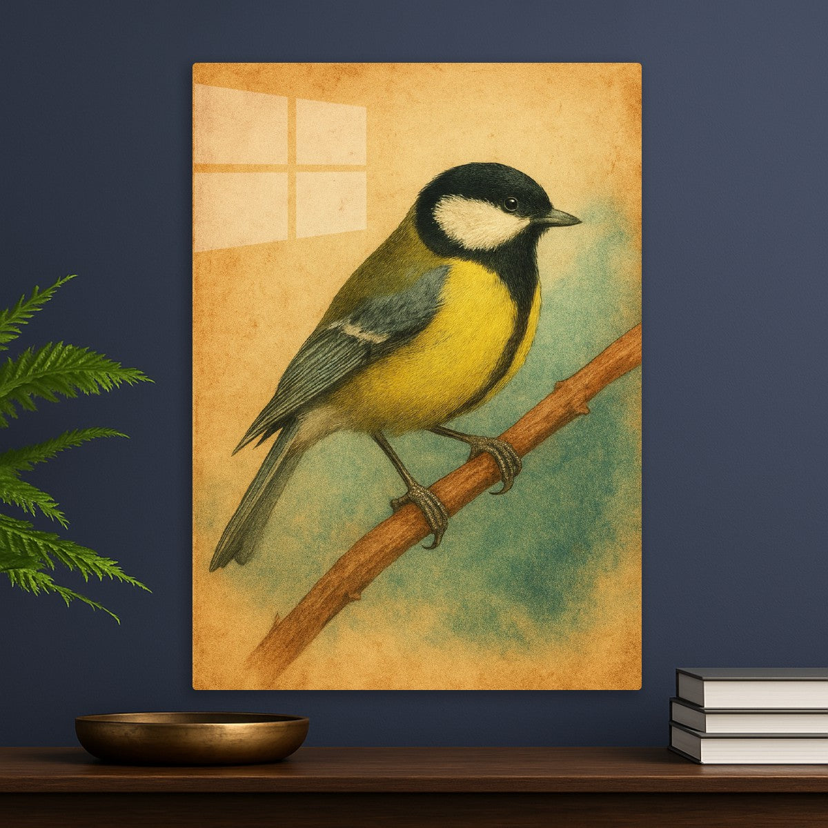 Great Tit – Bold Serenity