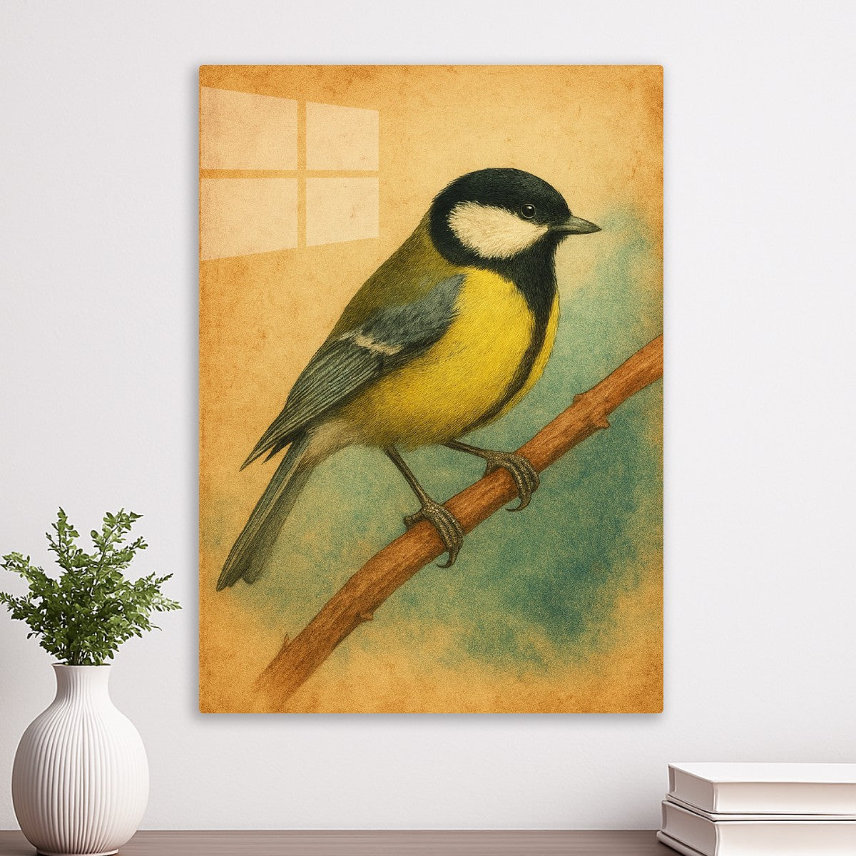 Great Tit – Bold Serenity