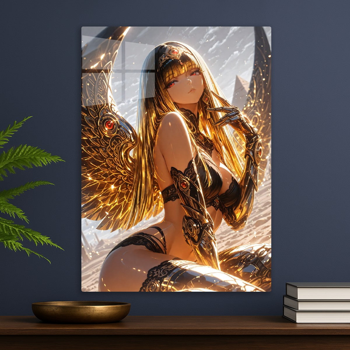 Golden Wings of Elegance