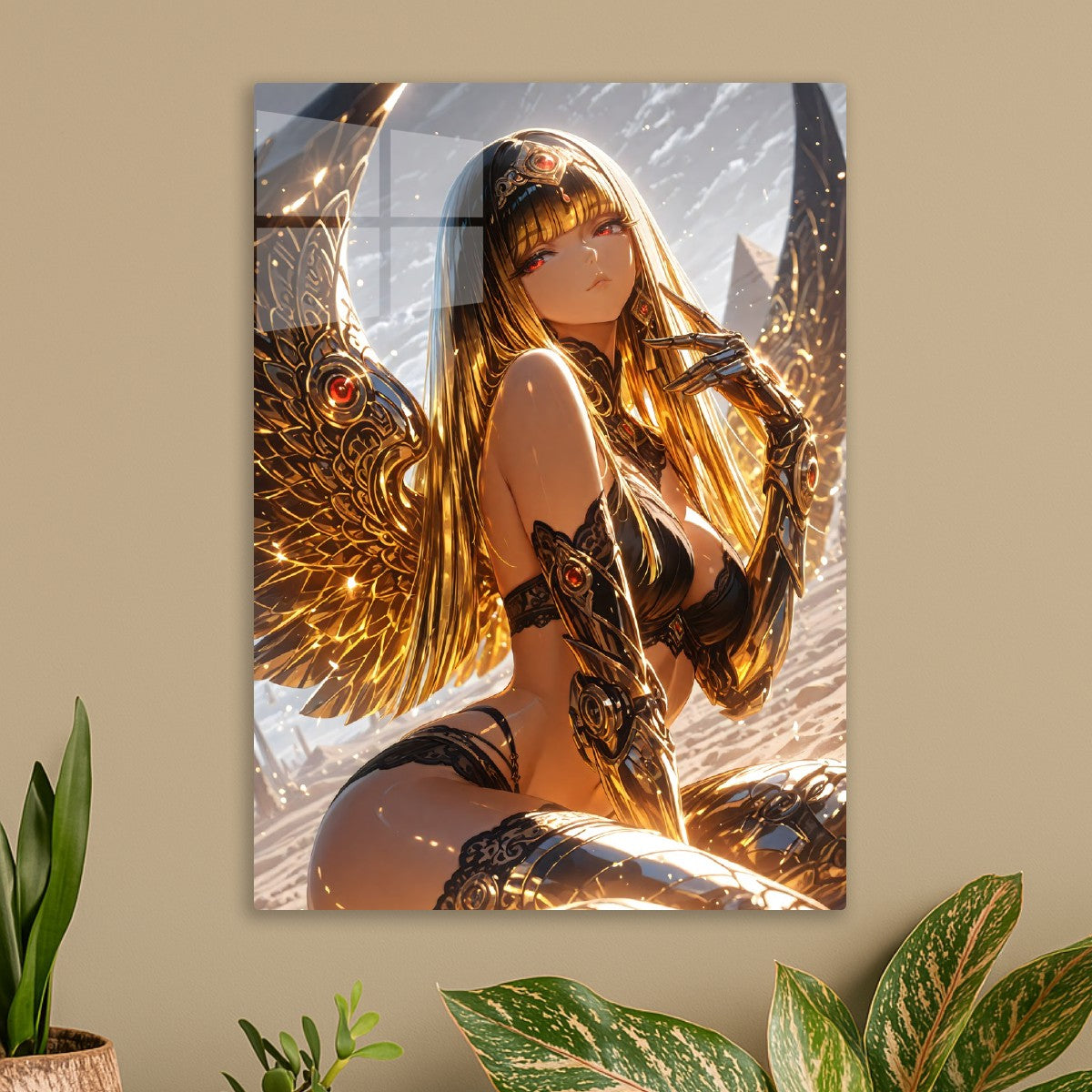 Golden Wings of Elegance