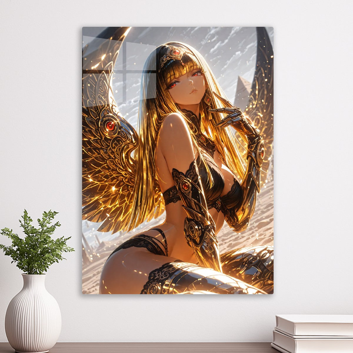 Golden Wings of Elegance