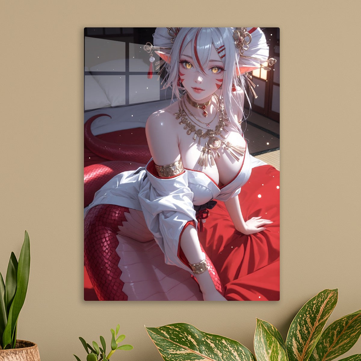 Enigmatic Serpent Sorceress