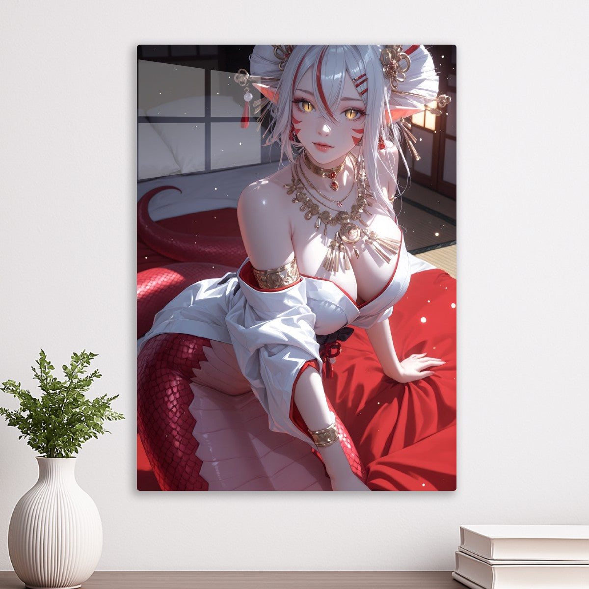 Enigmatic Serpent Sorceress