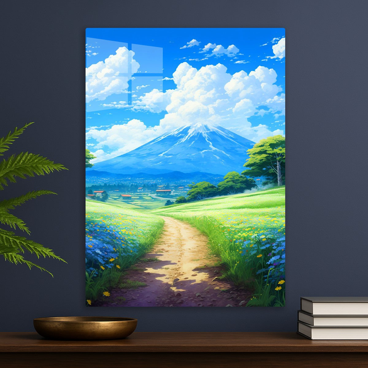 Anime Japanese Mount Fuji Dream